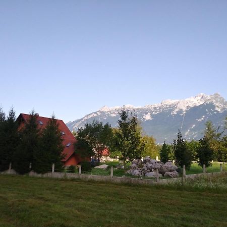 Pocitniska Hisa Nad Soco Villa Bovec Kültér fotó