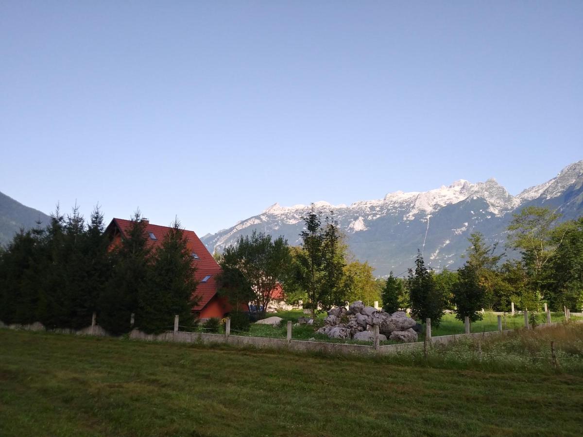 Pocitniska Hisa Nad Soco Villa Bovec Kültér fotó