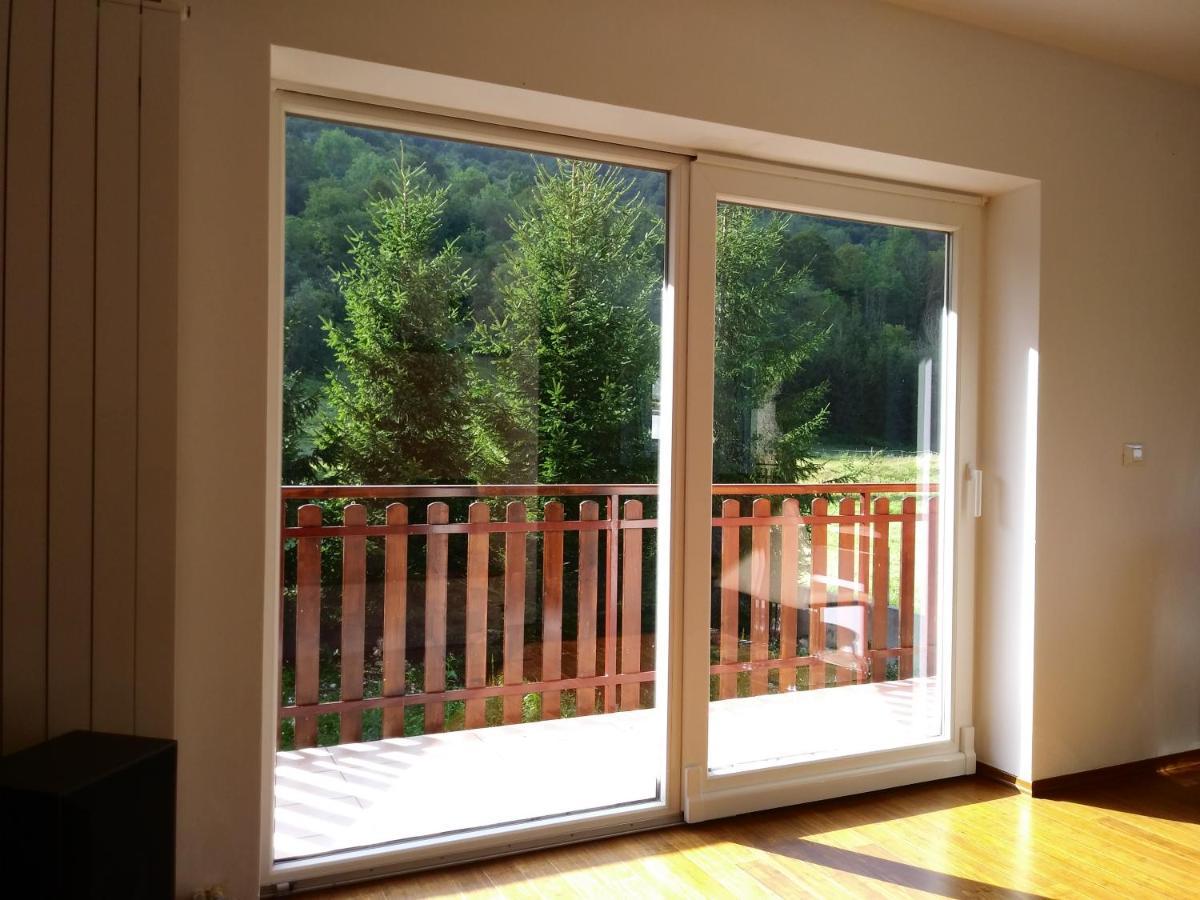 Pocitniska Hisa Nad Soco Villa Bovec Kültér fotó